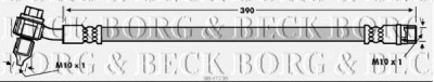 BORG & BECK bbh7739 -  Тормозной шланг